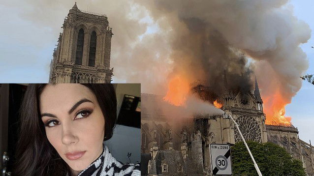 Valentina Nappi Su Notre Dame Godo Nel Vedere Una Chiesa Bruciare