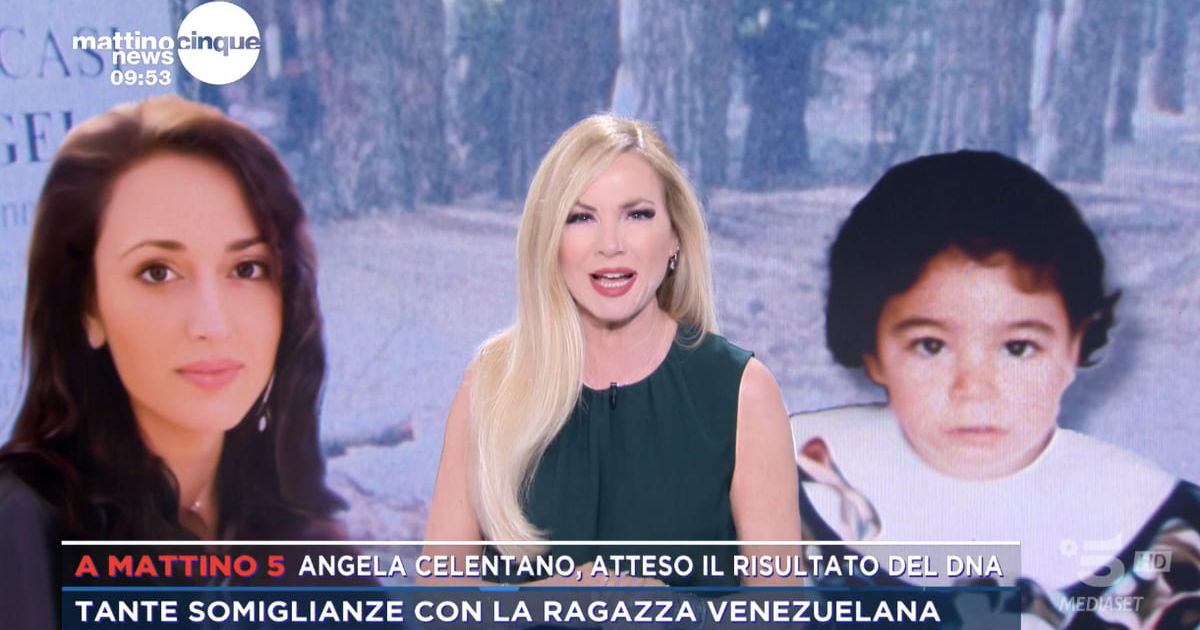 Angela Celentano La Notizia Choc In Diretta Tv A Mattino