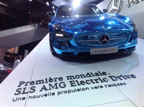 Mercedes SLS AMG coupe elettrica