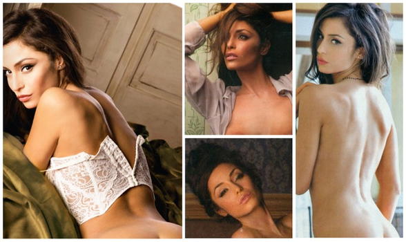 Raffaella Fico e gli scatti hot del suo calendario