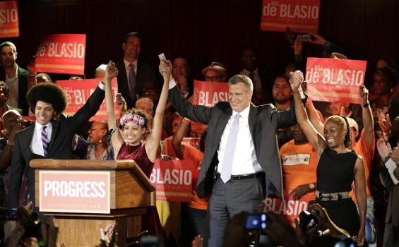 New York, Bill de Blasio è il nuovo sindaco