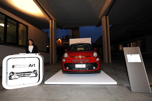 Fiat 500L protagonista alla Galleria d’Arte Moderna di Torino