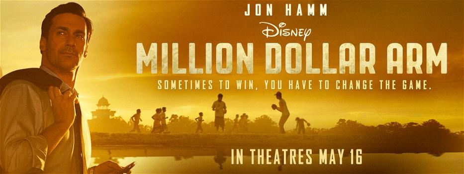 Million Dollar Arm: primo trailer del film Disney con Jon Hamm