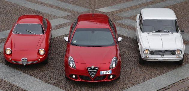 Alfa Romeo alla Winter Marathon 2014 per i 60 anni della Giulietta