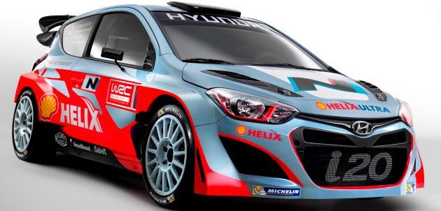 La Hyundai i20 WRC debutta al Montecarlo