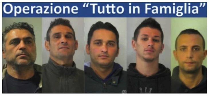 Milano: arrestata una famiglia di Palermo per rapine tra Milano e Torino