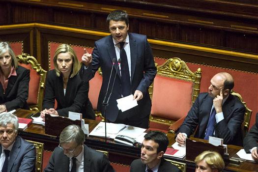 Matteo Renzi chiede la fiducia come premier, propositi e promesse