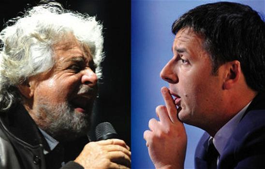 Beppe Grillo: polemiche per i cori cantati dagli studenti a Renzi