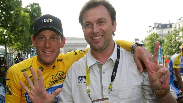 Ciclismo: dieci anni a Johan Bruyneel nel caso Armstrong