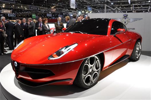 Nuova Alfa Romeo Disco volante, presentazione al salone di Ginevra