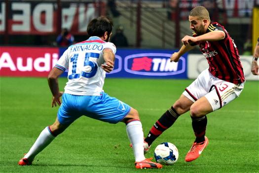 Milan 1-0 sul Catania, Europa League a pochi punti di distanza