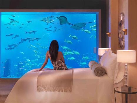 Dubai, suites di lusso sotto il mare, per un soggiorno da favola