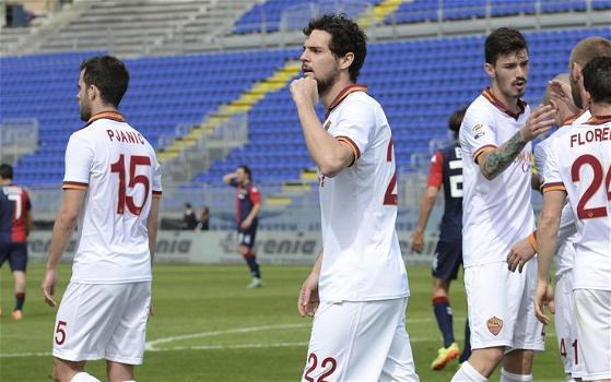 Serie A: la Roma non molla, il Catania è quasi in B