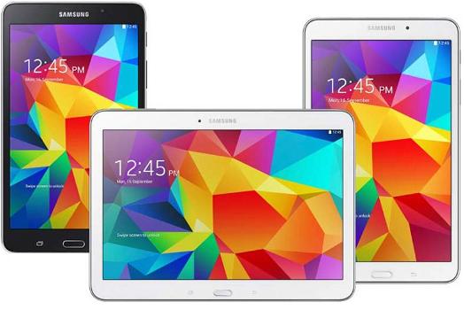 Samsung Galaxy Tab 4: presentati tre nuovi tablet [Schede Tecniche]