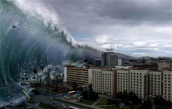 Giappone: città distrutta completamente da uno Tsunami in una manciata di secondi (video)