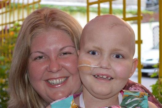 Claudia è la prima bambina ad aver sconfitto un tumore al cervello