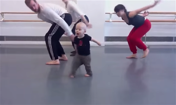 Ad appena 14 mesi, è il coreografo più piccolo della storia