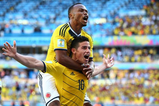 Mondiali 2014: Colombia–Costa d’Avorio finisce 2 a 1