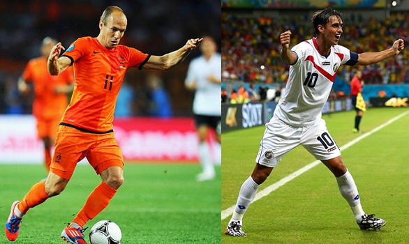 Olanda-Costa Rica: ore 22, Ruiz sfida gli olandesi