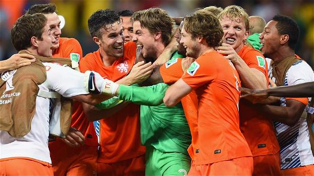 Olanda-Costa Rica 4-3 d.c.r: mago Van Gaal, Krul decisivo