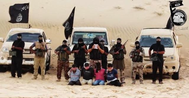 Nuovo video dai jihadisti: altre quattro persone decapitate