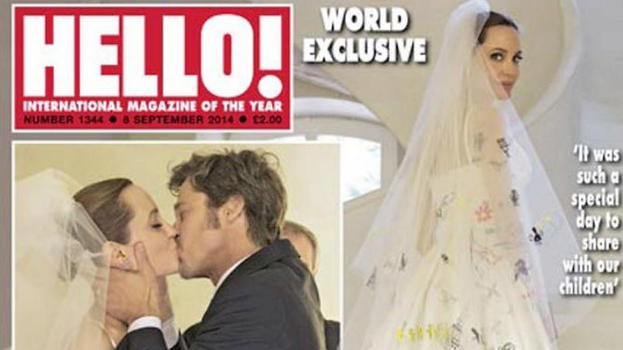 Nozze Jolie-Pitt: 5 milioni di dollari per le foto