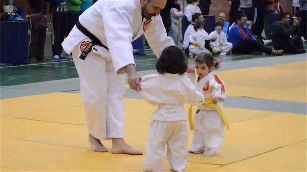 L’incontro di judo più tenero e dolce di tutti i tempi