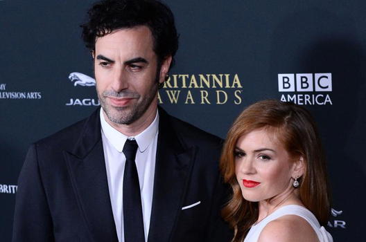 Terzo figlio in arrivo per Sacha Baron Cohen ed Isla Fisher