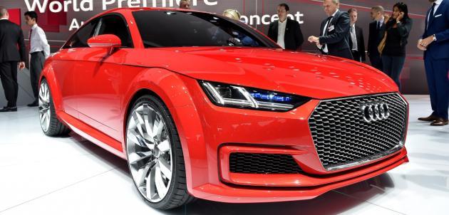 Audi TT Sportback concept al Salone di Parigi 2014