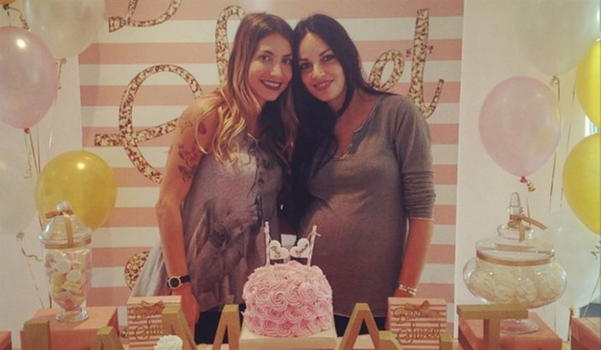 Michela Quattrociocche festeggia l’arrivo della figlia Diamante