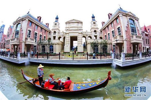 Replica di Venezia creata in Cina, a Dalian