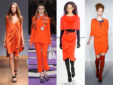 Arancione per un inverno caldo e vivace, ideale per ogni look