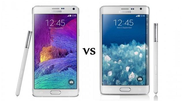 Samsung Galaxy Note Edge vs Samsung Galaxy Note 4: il confronto
