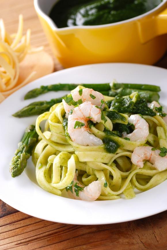 Ricetta pappardelle con asparagi e gamberi Fidelity Cucina