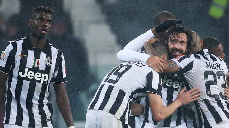 Serie A: Juve all'ultimo respiro, decide Pirlo