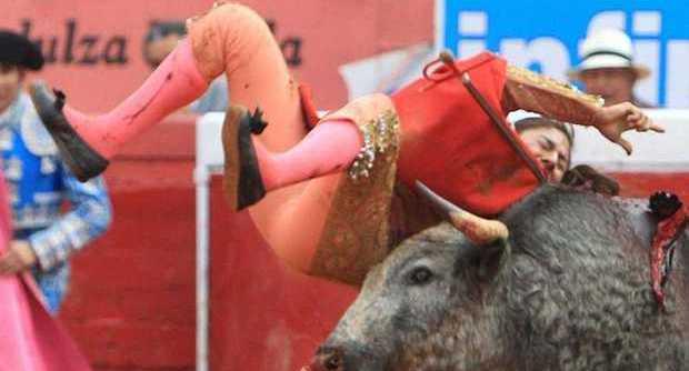 Messico: torera incornata da un toro durante una corrida finisce in ospedale