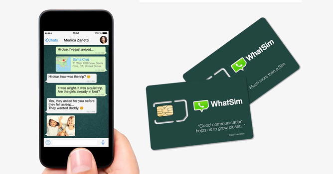 Arriva WhatSim, la prima scheda telefonica di WhatsApp