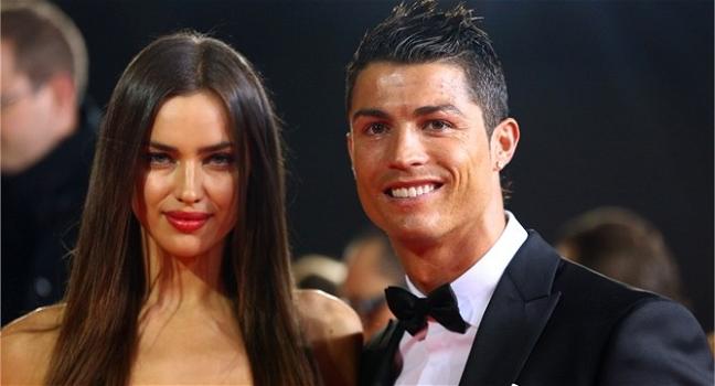 Cristiano Ronaldo: finita la storia con Irina Shayk