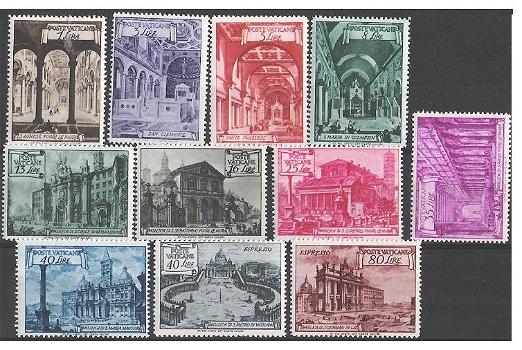 I francobolli che saranno emessi dallo Stato Città del Vaticano per il 2015