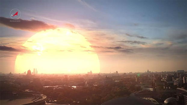 Ecco come apparirebbero le città se al posto del Sole ci fossero altre stelle