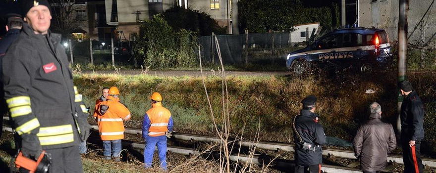 Giovane bergamasco muore investito da un treno