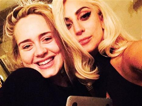 Lady Gaga collabora con Adele? Uno scatto su Instagram alimenta le voci
