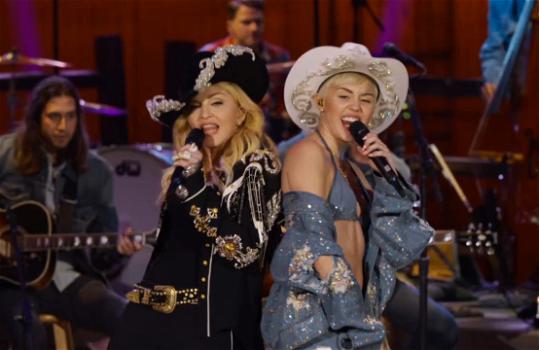 In arrivo il duetto tra Miley Cyrus e Madonna