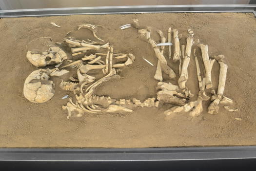 Ritrovata una coppia di scheletri, abbracciati da 6000 anni
