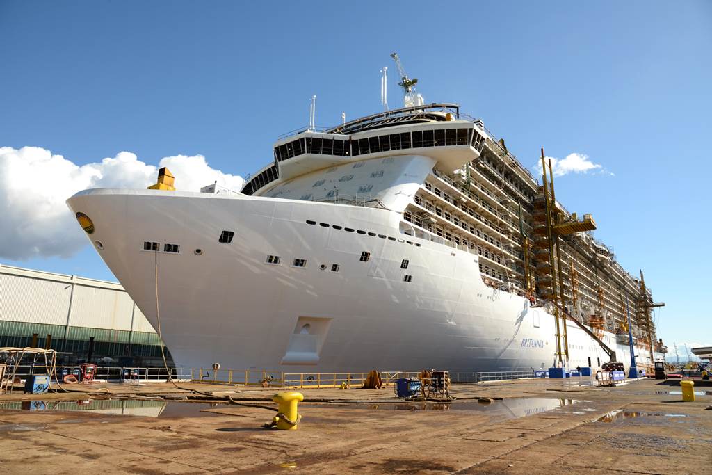 Ecco a voi la "Britannia", la grande e tecnologica nave made in Italy