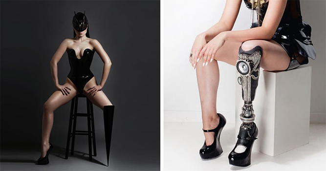 Viktoria Modesta, la prima star diversamente abile al mondo