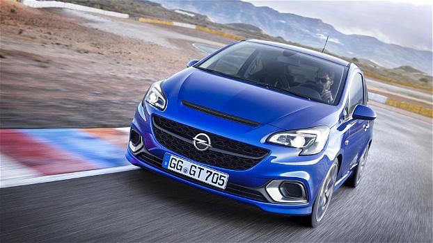 Opel Corsa OPC 2015: la belva tedesca si tinge di blu