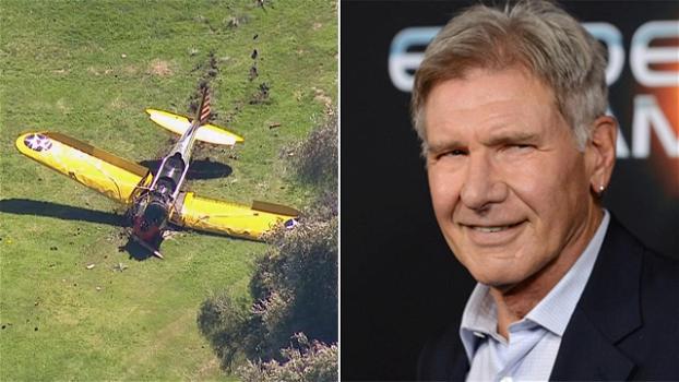 Precipita l’aereo pilotato da Harrison Ford, l’attore è in ospedale