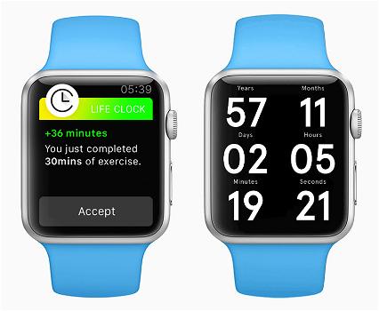 Life Clock: l’app per Apple Watch che ti ricorda quando morirai