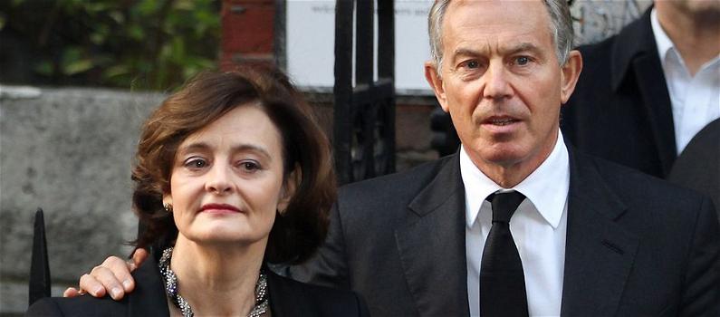 E’ crisi tra Tony Blair e la moglie Chèrie